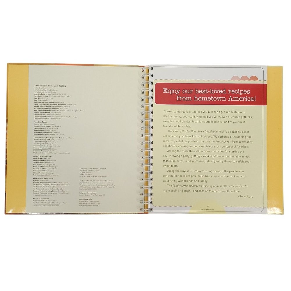Family Circle Hometown Cooking 200 Recipes Volume 1 Hardback 2008 Edition - Picture 4 of 12